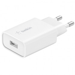 Belkin (18W) USB-A 3A, Quick Charge 3.0, white