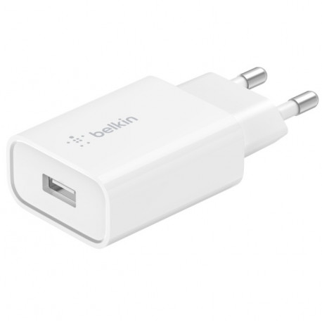 Мережевий зарядний пристрій Belkin (18W) USB-A 3A, Quick Charge 3.0, white