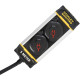 Stanley Surge protector Fatmax 5 m, 3x1.5mm2, IP44, 2 sockets with covers, aluminum