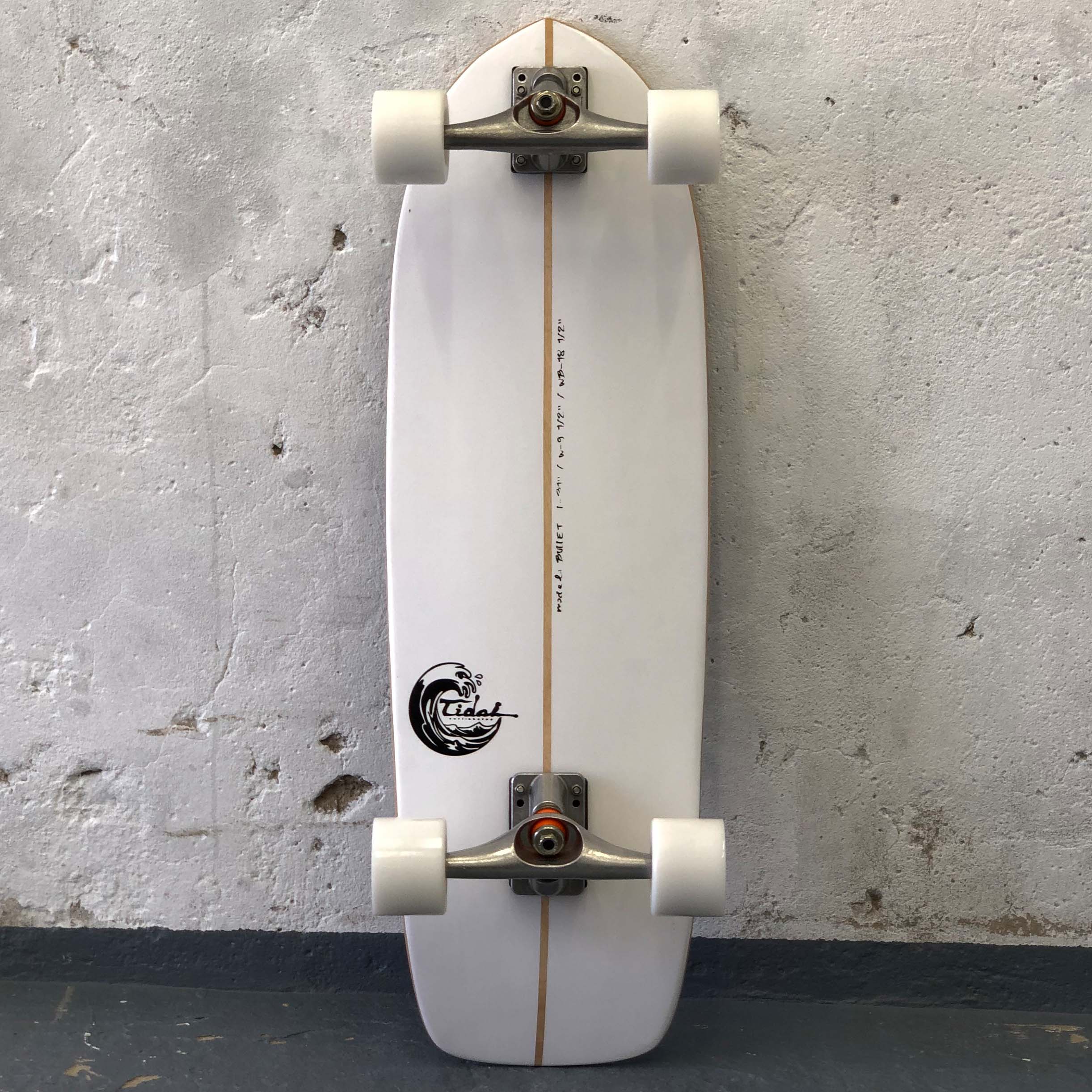 Серфскейт Tidal Bullet - white 31", главный вид