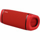 Sony SRS-XB33 Portable Bluetooth Speaker, red side view