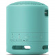 Sony XB13 EXTRA BASS Portable Wireless Speaker, sky blue side view