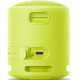Sony XB13 EXTRA BASS Portable Wireless Speaker, lime back view