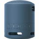 Sony XB13 EXTRA BASS Portable Wireless Speaker, blue side view