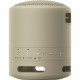 Sony XB13 EXTRA BASS Portable Wireless Speaker, beige side view