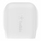 Belkin Home Charger 20W Power Delivery Port USB-C, white, back view