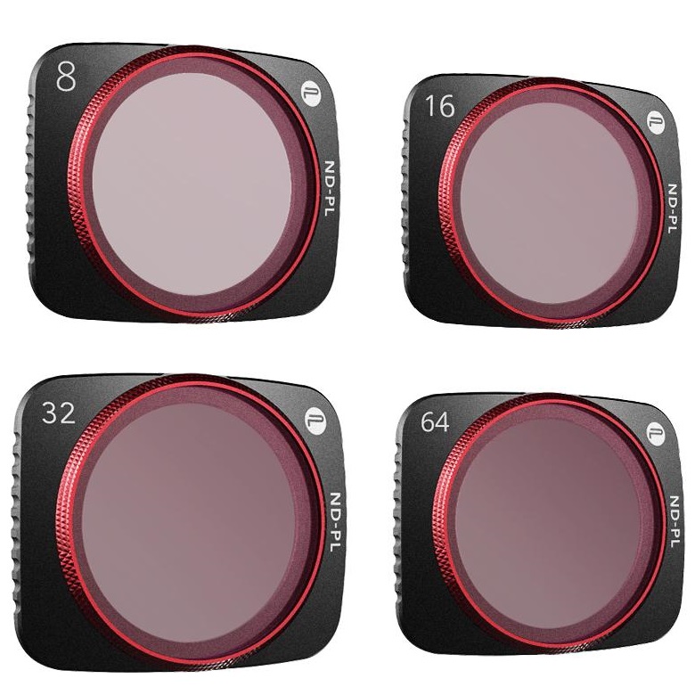 PGYTECH ND8/PL, ND16/PL, ND32/PL, ND64/PL filters for DJI Air 2S