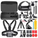 AIRON 25-in-1 accessory set in ACK-2 case for action cameras, main view