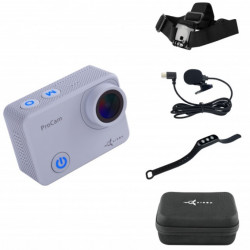 Экшн-камера AIRON Procam 7 Touch в наборе блогера 8-в-1 с аксессуарами для съемки от первого лица
