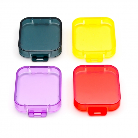 Набор фильтров для GoPro HERO5 Black (полный) (четыре цвета)