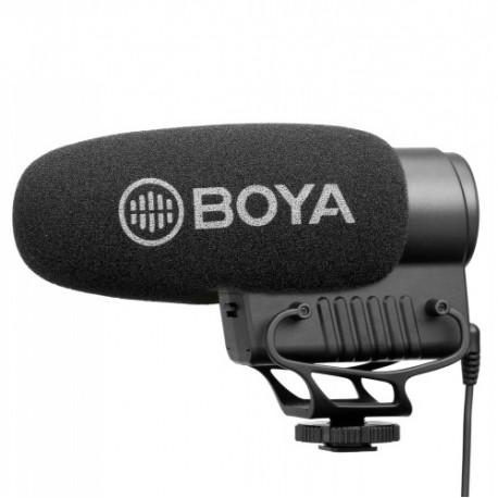 Boya BY-BM3051S Camera-Mount mono/ stereo Shotgun Microphone