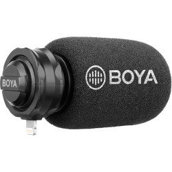 Boya BY-DM200 Plug-In Digital Cardioid Microphone for Lightning iOS Devices