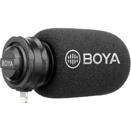 Кардиодный стерео микрофон Boya BY-DM200 для iPhone, iPad, главный вид