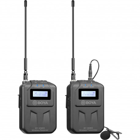 Boya BY-WM6S Camera-Mount Wireless Omni Lavalier Microphone System (556 to 576 MHz), main view