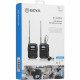 Boya BY-WM6S Camera-Mount Wireless Omni Lavalier Microphone System (556 to 576 MHz), packaged