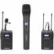 Бездротова УВЧ двоканальна мікрофонна система Boya BY-WM8 Pro-K4 (мікрофон+передавач)