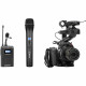 Boya BY-WM8 Pro-K4 Dual-Channel Camera-Mount Wireless Combo Lavalier & Handheld Microphone System, with a camera_2