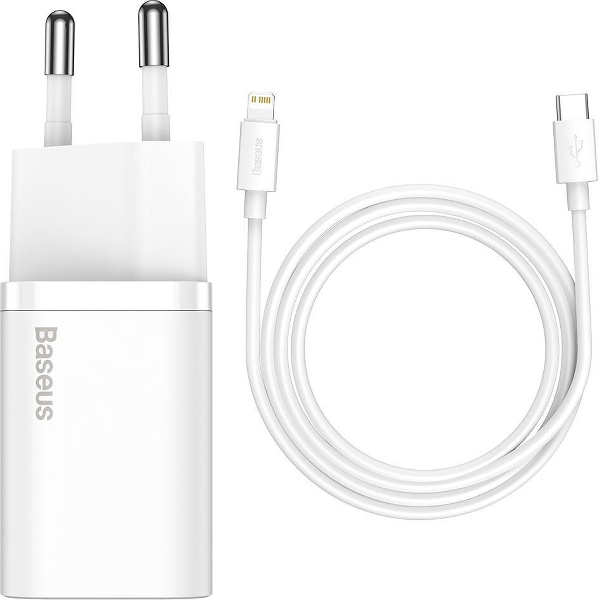 Мережевий зарядний пристрій Baseus 20W Super Si USB-C TZCCSUP-B01