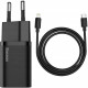 Baseus 20W Super Si USB-C TZCCSUP-B01 charger, black