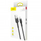 Baseus Cafule USB Tуpe-A - Lightning cable black-gray, 1 m, packaged