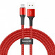 Baseus Halo USB Type-A - Lightning cable red, 2 m, main view