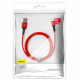 Baseus Halo USB Type-A - Lightning cable red, 2 m, packaged