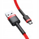 Кабель Baseus Cafule USB Tуpe-A - Micro USB черно-красный, 3 м, коннекторы