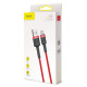 Baseus Cafule USB Tуpe-A - USB Type-C cable black-Red, 3 m, packaged