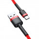 Кабель Baseus Cafule USB Tуpe-A - USB Type-C черно-красный, 3 м, коннекторы