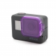 Фиолетовый фильтр для GoPro HERO5 Black (крупный план)