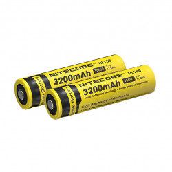 NITECORE NL188 18650 Li-ion 3200 mAh Rechargeable Battery 2 pcs for Zhiyun Z1-Evolution