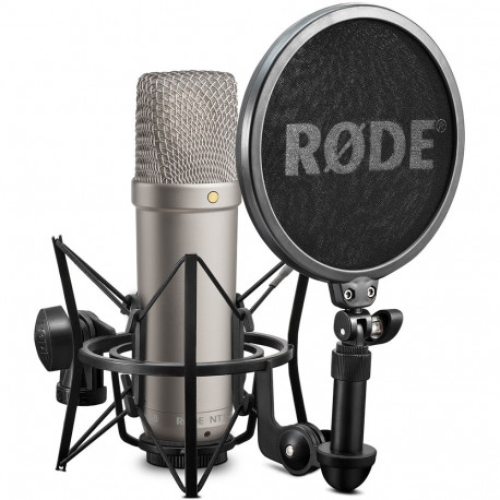Студійний кардіодний мікрофон RODE NT1-A з великою діафрагмою та боковою адресою