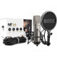 Студийный кардиодный микрофон RODE NT1-A с большой диафрагмой и боковым адресом, комплектация