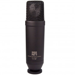 Студийный кардиодный микрофон RODE NT1 с большой диафрагмой и боковым адресом