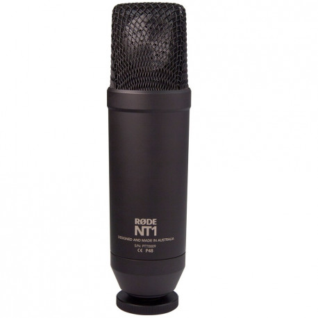 Студийный кардиодный микрофон RODE NT1 с большой диафрагмой и боковым адресом, главный вид