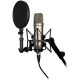 RODE SM6 Shock Mount with Detachable Pop Filter, with microphone