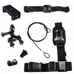 AIRON ACS-6 Set of mounts for action cameras and smartphones for bike