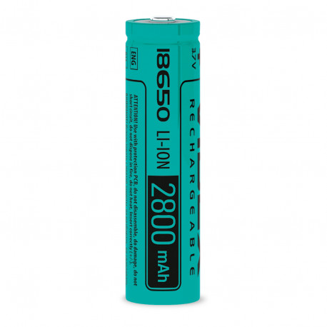 Videx 18650 Li-Ion 2800 mAh battery without protection, main view