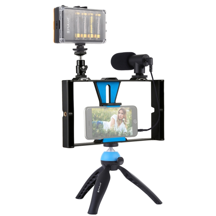 Комплект для відеоблогера Puluz PKT3023 4-в-1 для смартфона