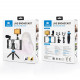 Puluz PKT3023 4-in-1 Video Blogger Kit for Smartphone, packaged