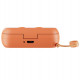 Skullcandy Dime True Wireless In-Ear Headphones, Golden Orange charging case side view