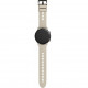 Умные часы Xiaomi Mi Watch, White с расстегнутым ремешком