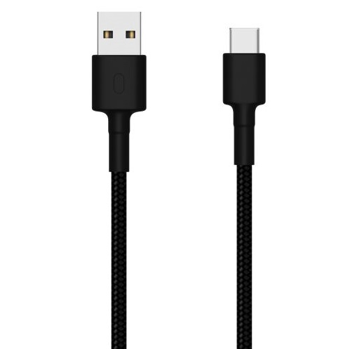 Кабель Xiaomi Mi Braide USB-Type-C – USB-A, 1м, black, главный вид