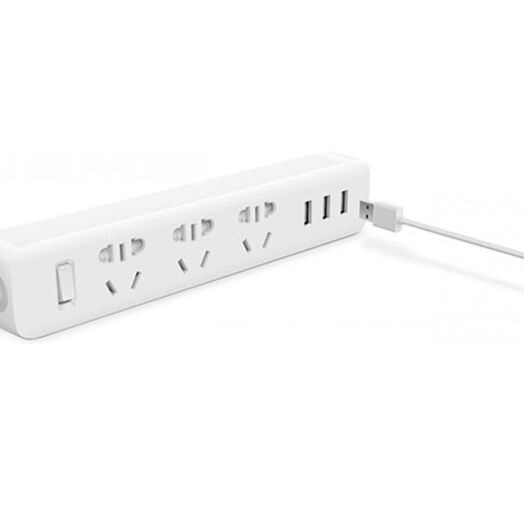 Xiaomi Mi Power Strip Surge protector, 3 sockets, 3хUSB, 1