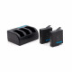 Telesin set - 2 batteries + USB charger for GoPro HERO5