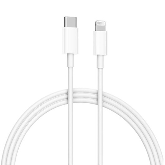 Кабель Xiaomi Mi USB-Type-C - Lighting MFI 18W (BHR4421GL), 1м, white, главный вид
