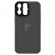 PolarPro LiteChaser Pro Case for iPhone 13 Pro, Black close-up