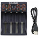 Зарядное устройство LiitoKala Lii-402 для батарей Ni-Mh, Li-ion, Ni-CD, LiFePO4 с функцией PowerBank, комплектация
