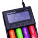 Интеллектуальное зарядное устройство LiitoKala Lii-PD4 для батарей Ni-Mh, Li-ion, Ni-CD, LiFePO4, с батареями