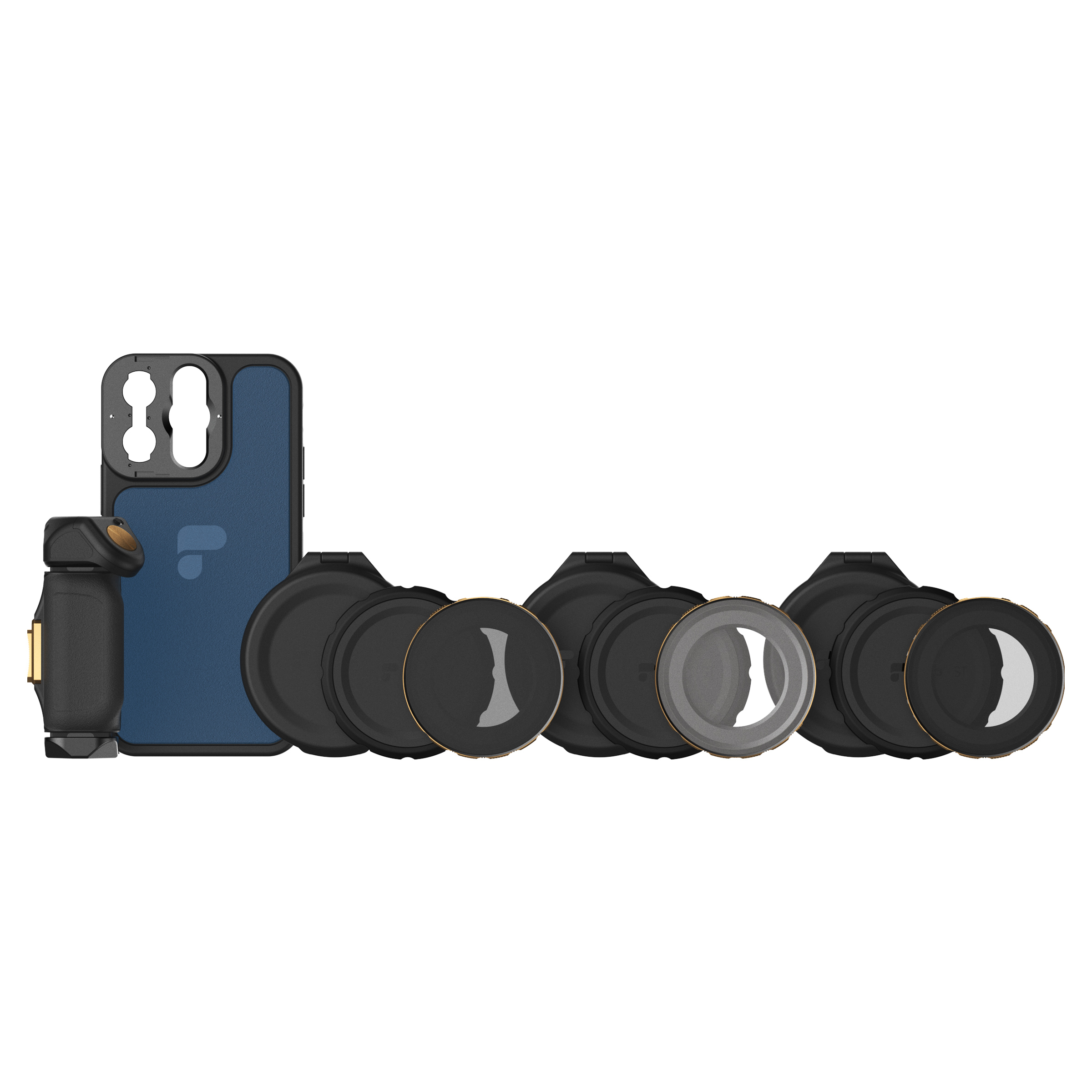 PolarPro LiteChaser Pro Directors Kit for iPhone 13 Pro, Midnight Glacier